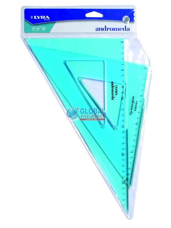 COPPIA SQUADRE 31cm 45'/60'