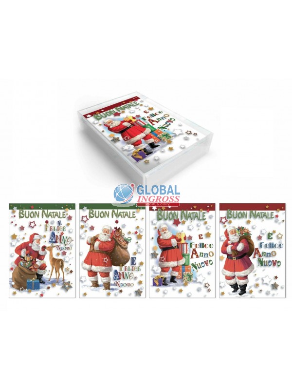 BIGLIETTO NATALE C/BABBO