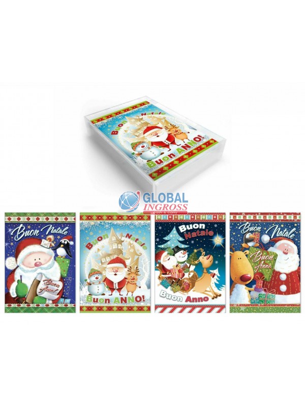 BIGLIETTO NATALE C/BABBO