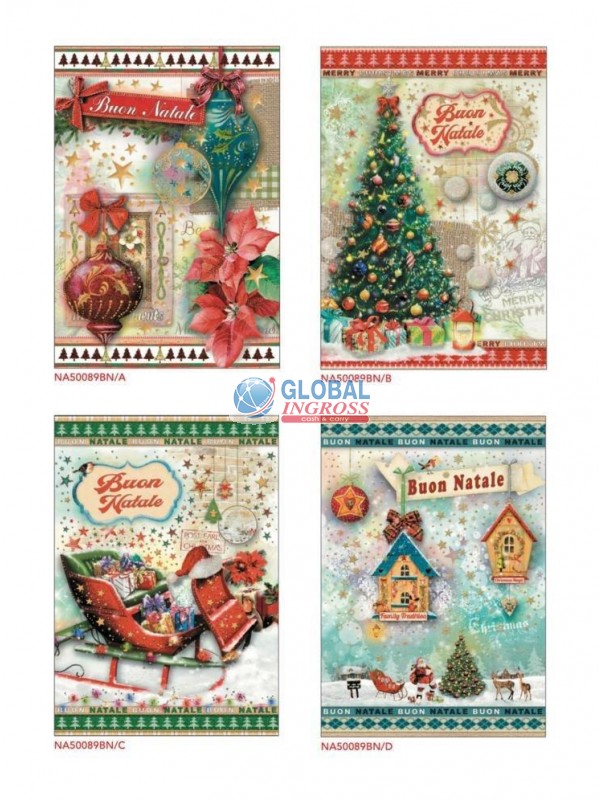 BIGLIETTO NATALE AUGURIASS.