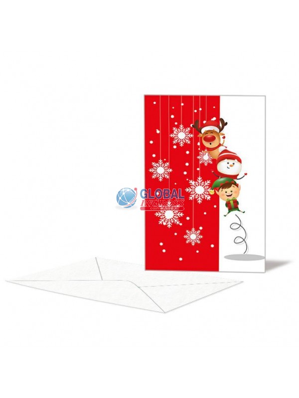 BIGLIETTO NATALE UMORISTICO