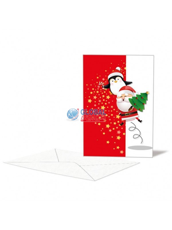 BIGLIETTO NATALE UMORISTICO