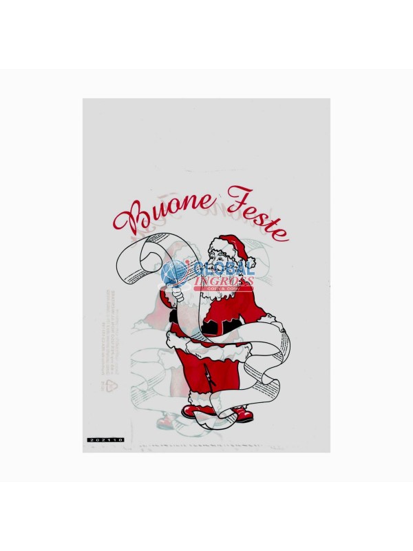 SHOPPERS NATALE 40+13x60 50pz C/BABBO