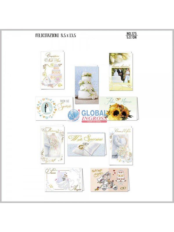 BIGLIETTO 8x13 NOZZE