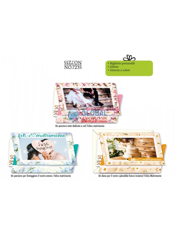 BIGLIETTO NOZZE P/S