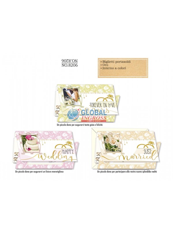 BIGLIETTO NOZZE P/S