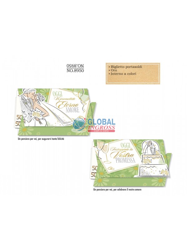 BIGLIETTO PROMESSA P/SOLDI