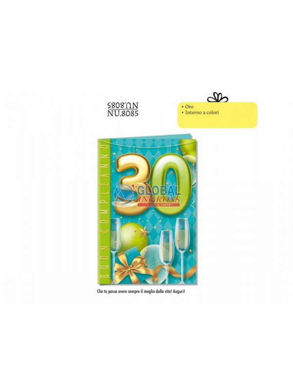BIGLIETTO 30 ANNI