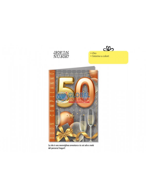 BIGLIETTO 50 ANNI