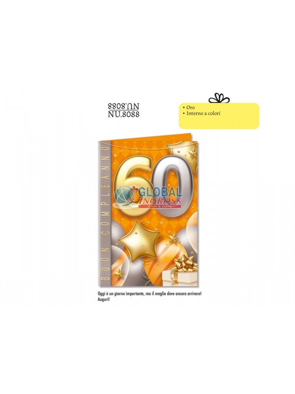 BIGLIETTO 60 ANNI