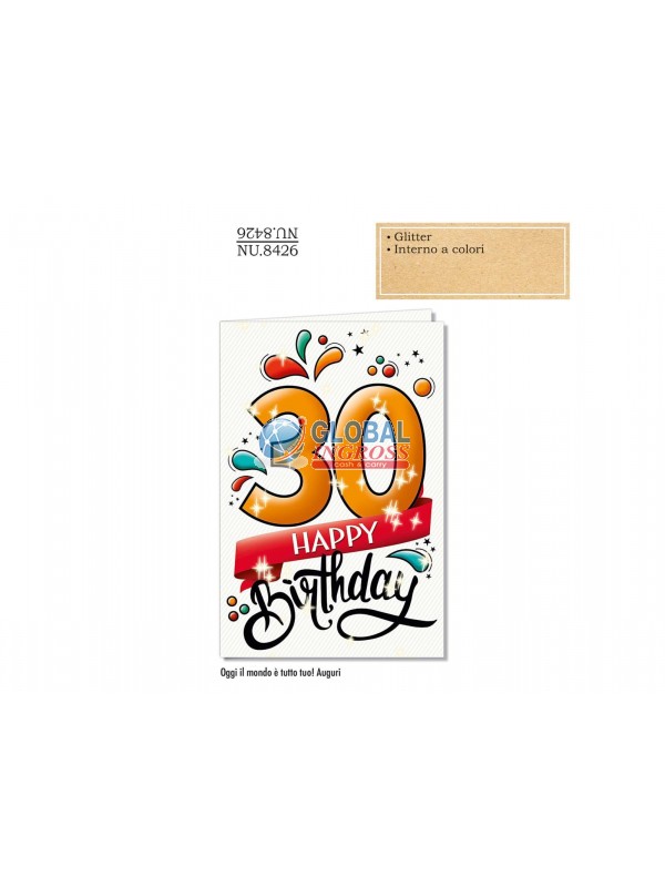 BIGLIETTO 30 ANNI