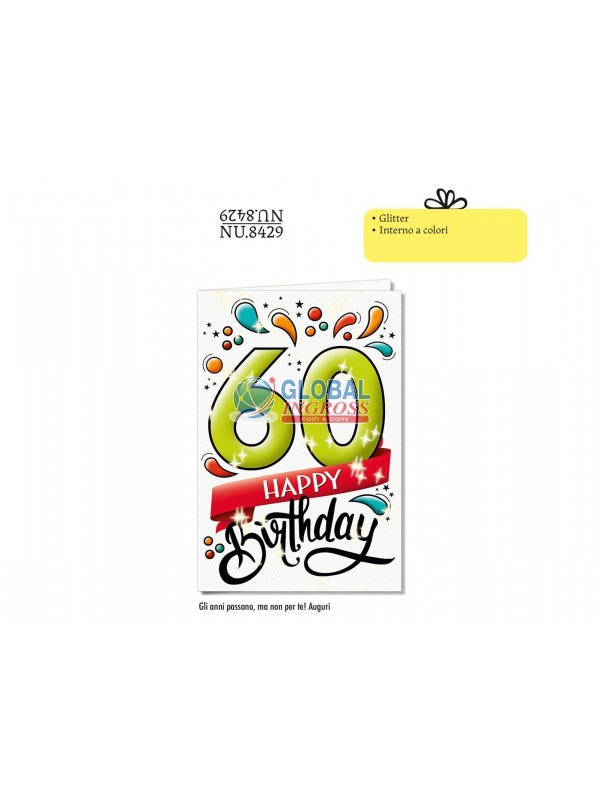 BIGLIETTO 60 ANNI