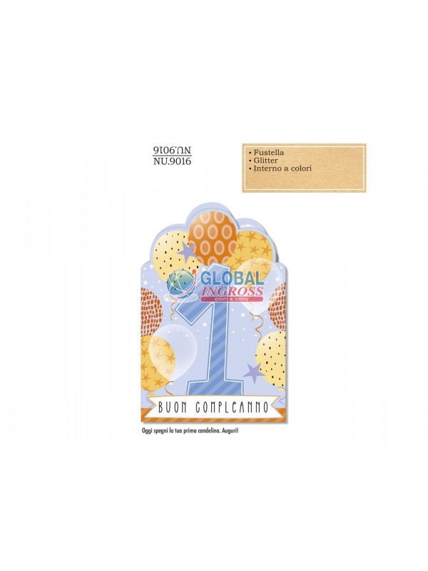 BIGLIETTO 1 ANNO LUI NUMERO