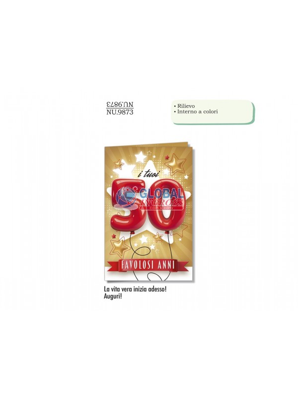 BIGLIETTO 50 ANNI