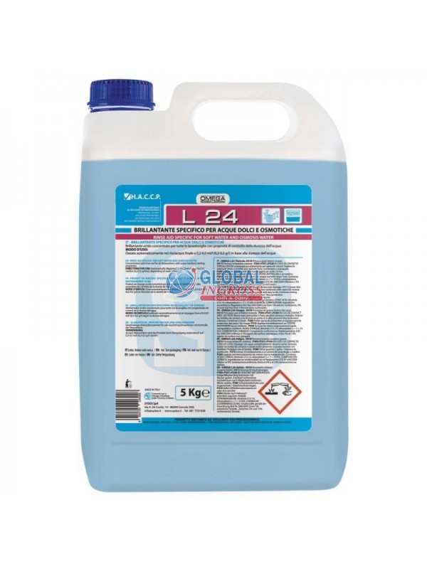 LAVASTOVIGLIE - BRILLANTANTE 5Kg ACQUE DOLCI E OSMOTICHE