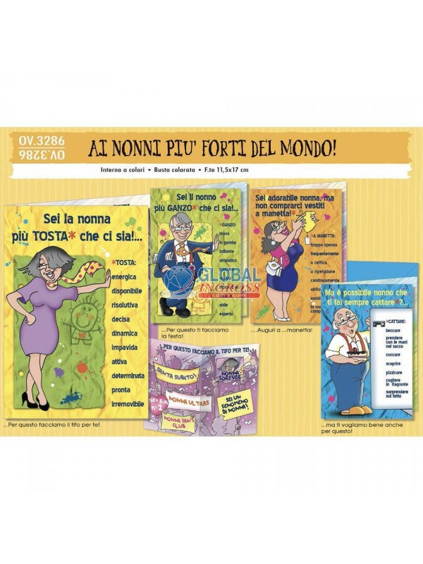 BIGLIETTO NONNI PIU' FORTI...