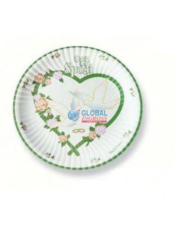 PIATTI SPOSI 23cm 10pz