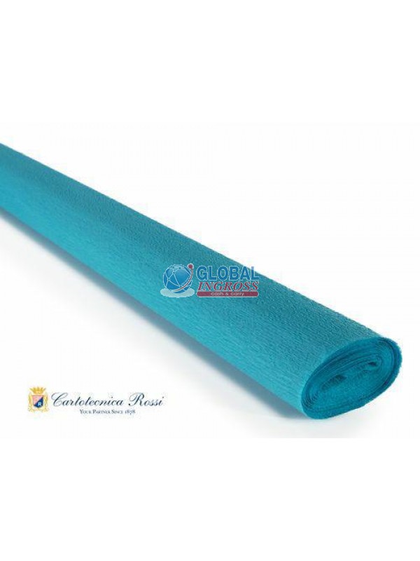 CARTA CRESPA 40gr CELESTE 50x250.