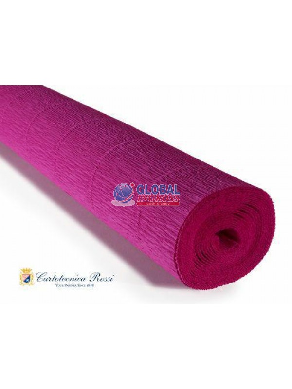 CARTA CRESPA 180gr FUXIA 572 50x250