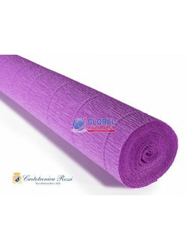 CARTA CRESPA 180gr VIOLETTO 50x250