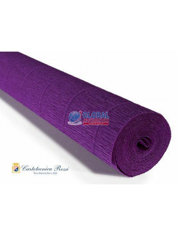 CARTA CRESPA 180gr VIOLA 50x250