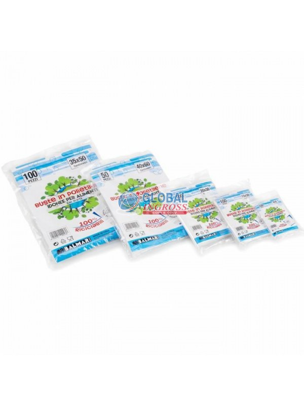 BUSTE POLIETILENE 30x40100pz