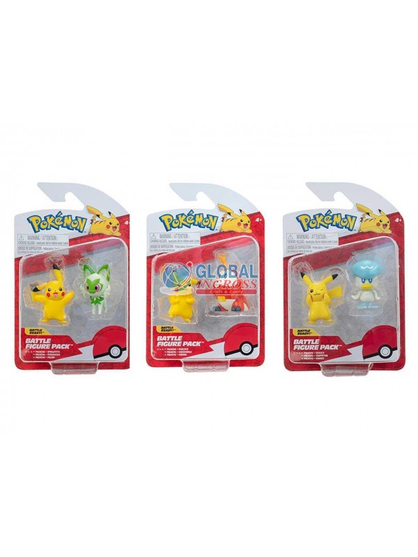 POKEMON BATTLE FIGURE 2PERSONAGGI