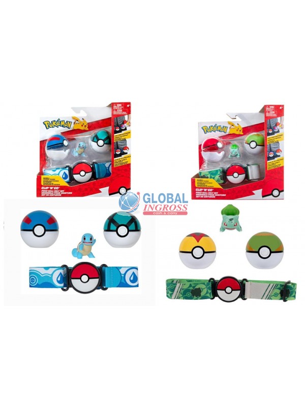 POKEMON CLIP'N GO POKE'BALL SET CINTURA ASS.4