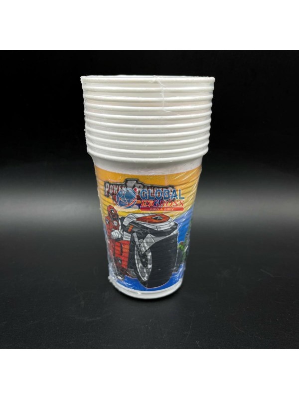 BICCHIERI POWER RANGERS10pz
