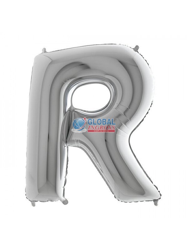 LETTERA MAXI ARGENTO R