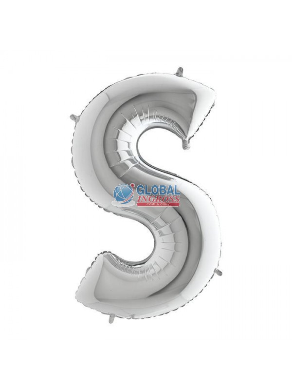 LETTERA MAXI ARGENTO S