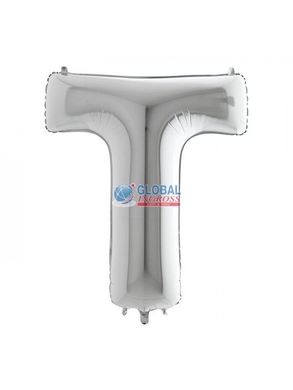 LETTERA MAXI ARGENTO T