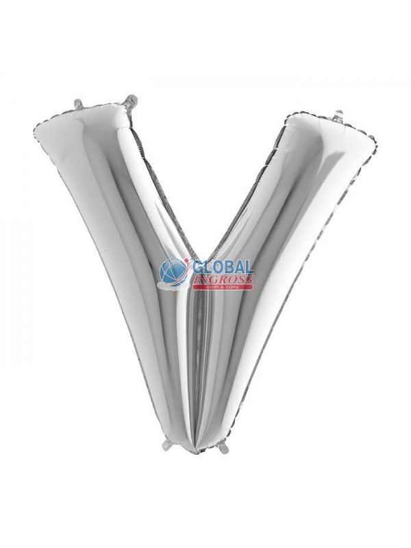 LETTERA MAXI ARGENTO V