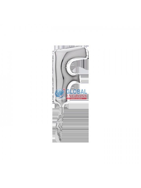 LETTERA SMALL ARGENTO F