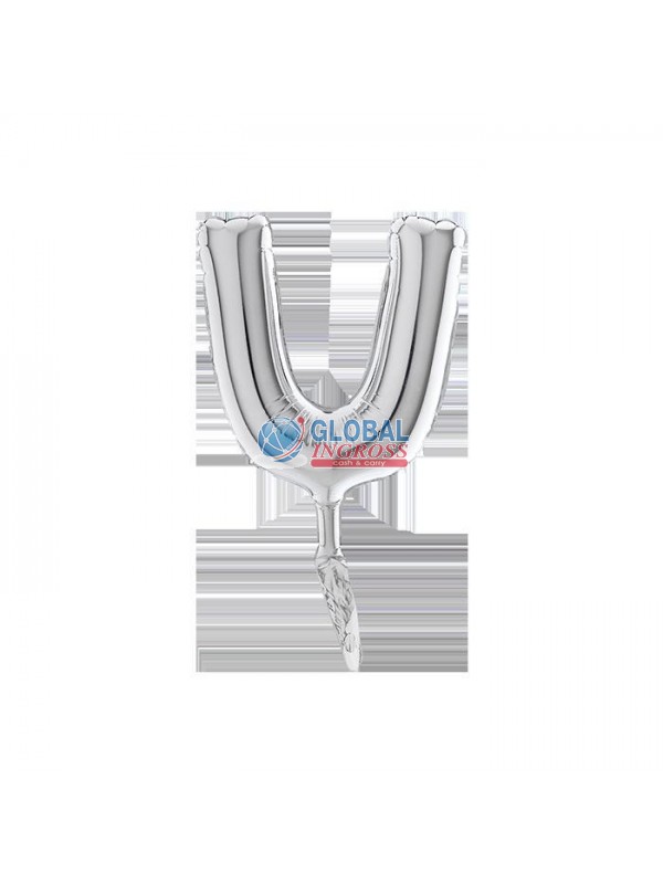 LETTERA SMALL ARGENTO U
