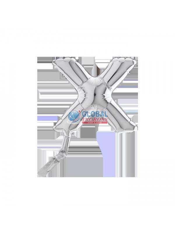 LETTERA SMALL ARGENTO X