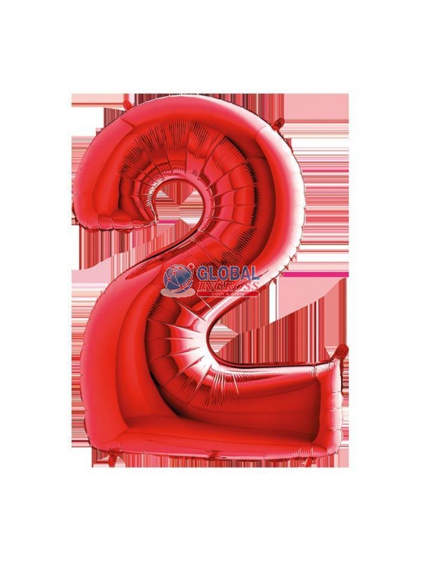 MYLAR NUMERO ROSSO 2