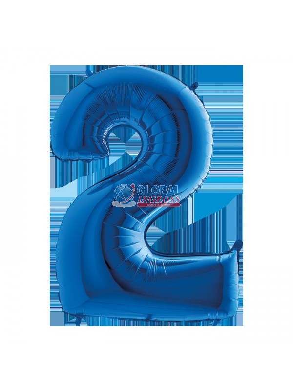 MYLAR NUMERO BLU 2
