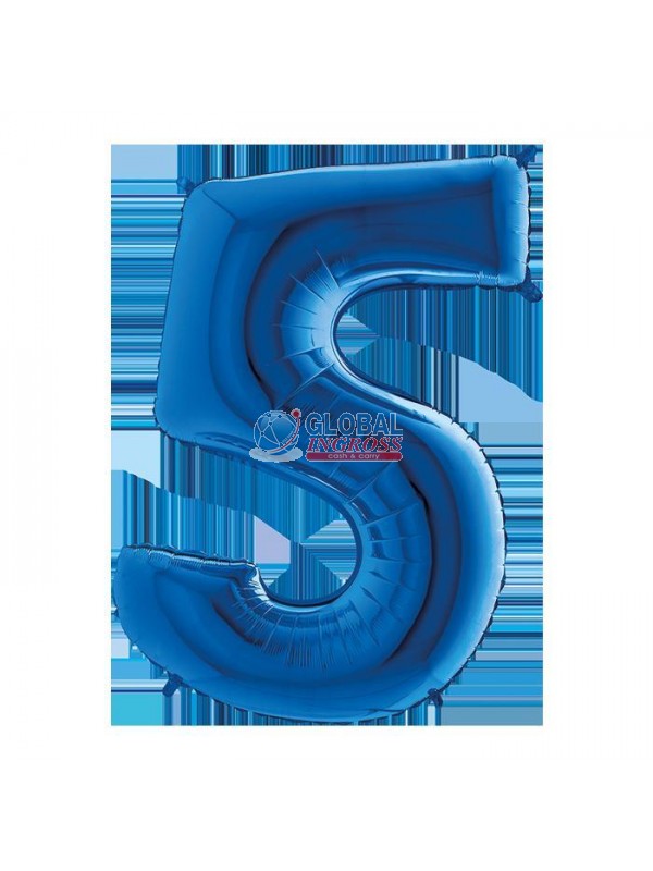 MYLAR NUMERO BLU 5.
