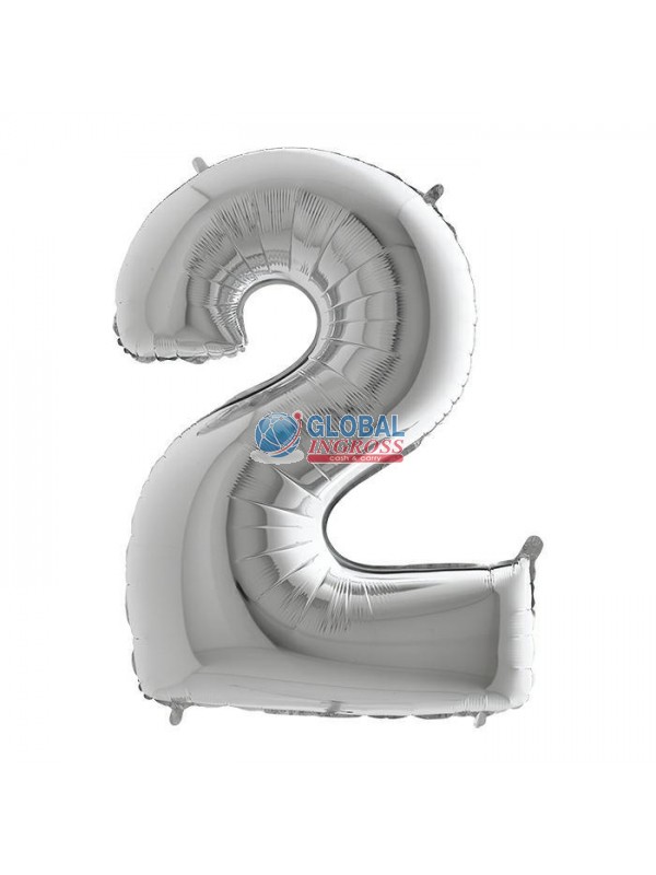 MYLAR NUMERO ARGENTO 2