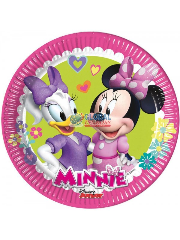PIATTI MINNIE HAPPY 20cm 8pz