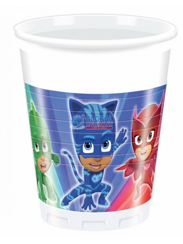 BICCHIERI PJ MASKS 8pz
