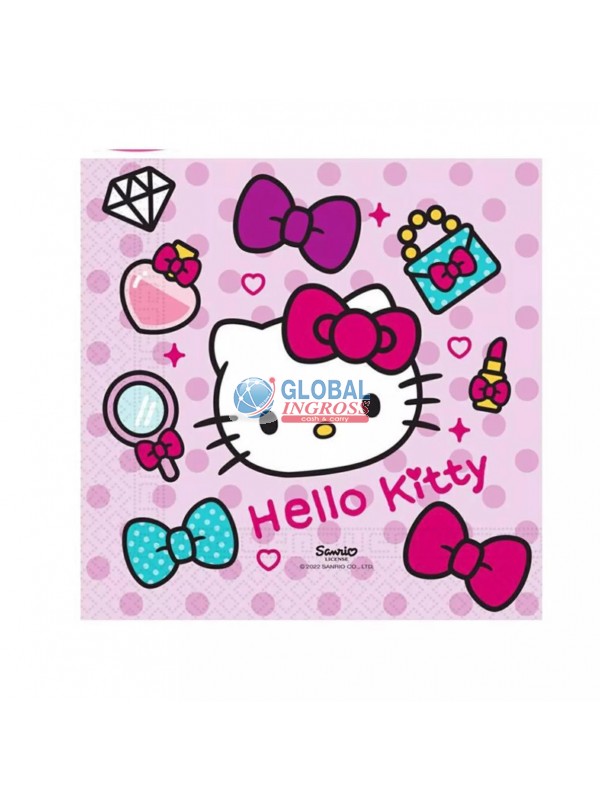 TOVAGLIOLI HELLO KITTY FASHION 20pz 33x33