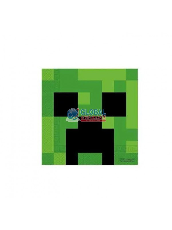 TOVAGLIOLI MINECRAFT 20pz 33x33