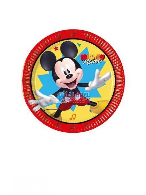 PIATTI MICKEY JUMP INTOFUN 20cm 8pz