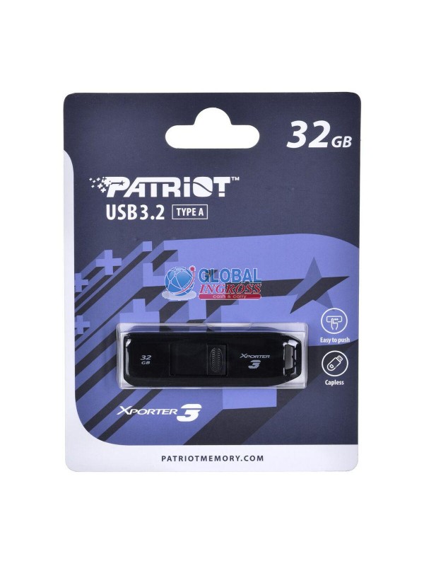 PENDRIVE PATRIOT 32GB XPORTER 3.2 SLIDER