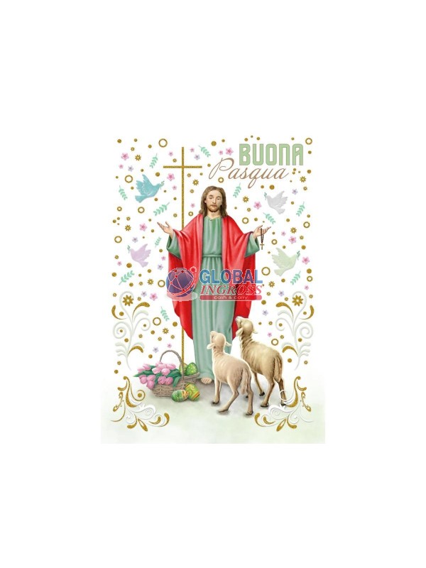 BIGLIETTO PASQUA GESU'