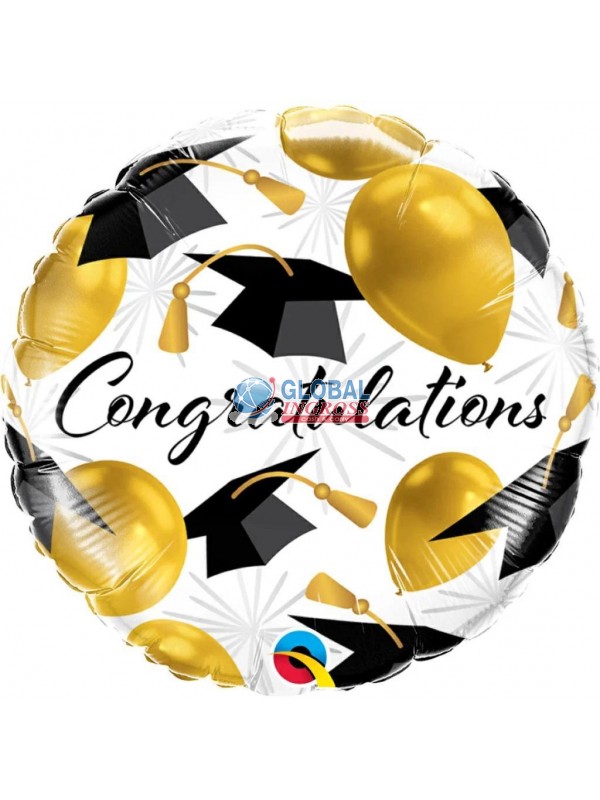 MYLAR 45cm LAUREA CONGRATULATION