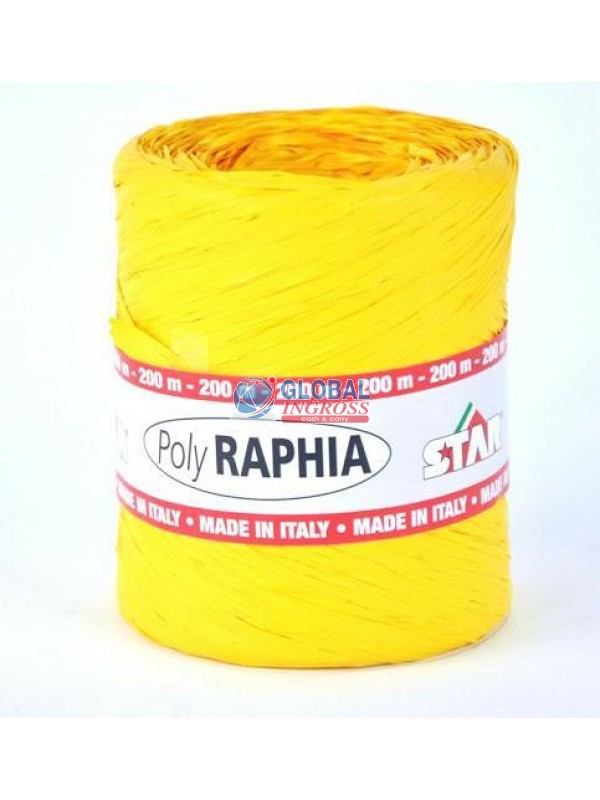 POLYRAFIA GIALLO 200mt col.02