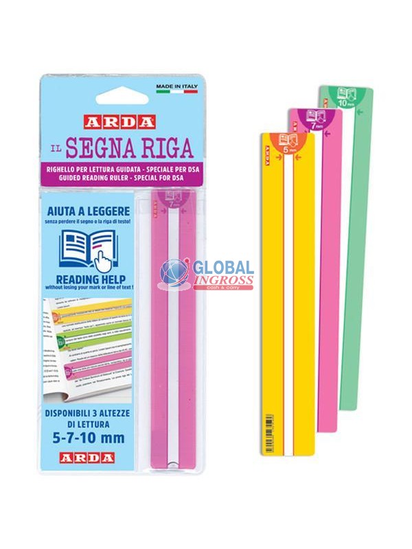 RIGHELLO DIDATTICO SEGNARIGA 5-7-10 ASS.